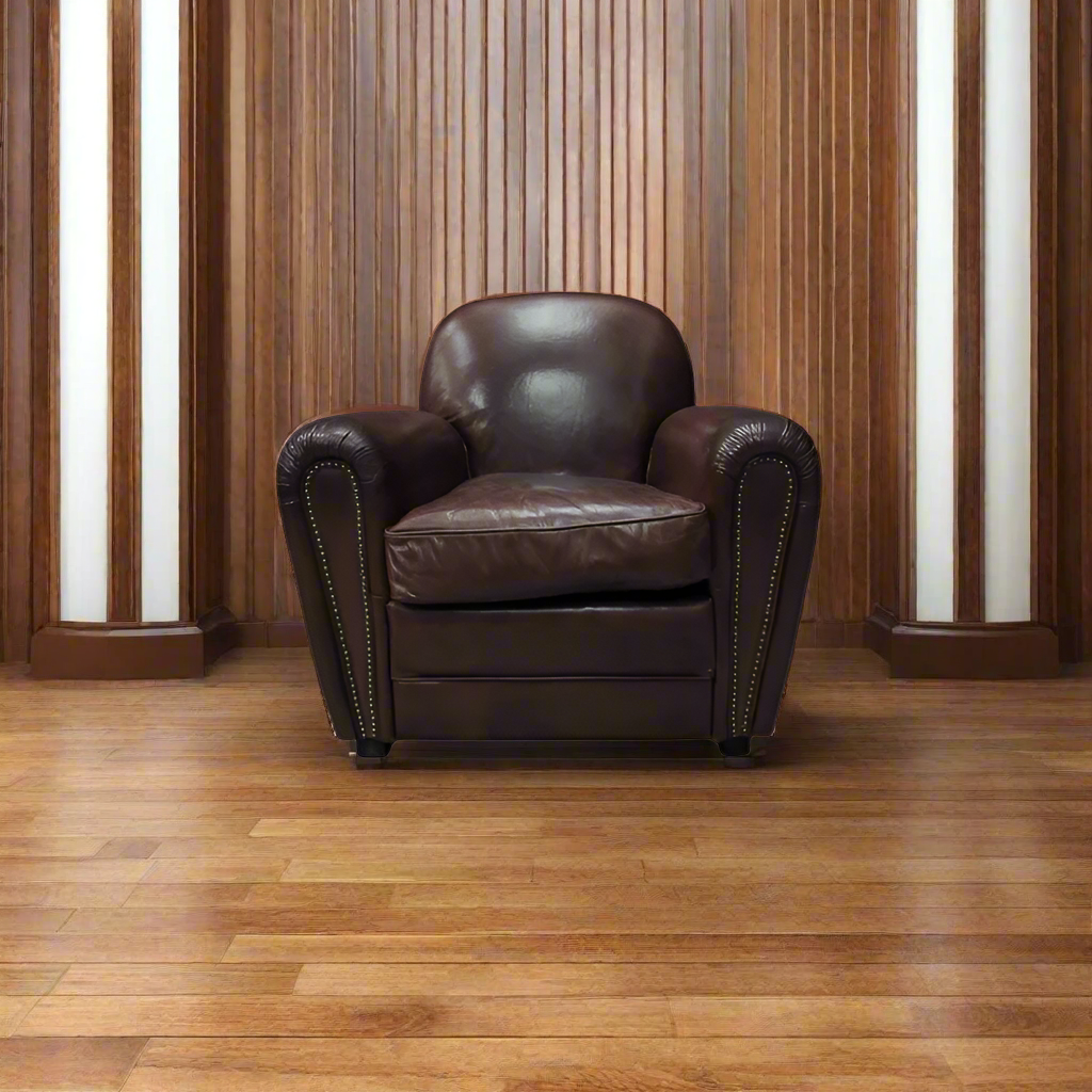 The Beaumont Vintage Leather Armchair - TK917-1D