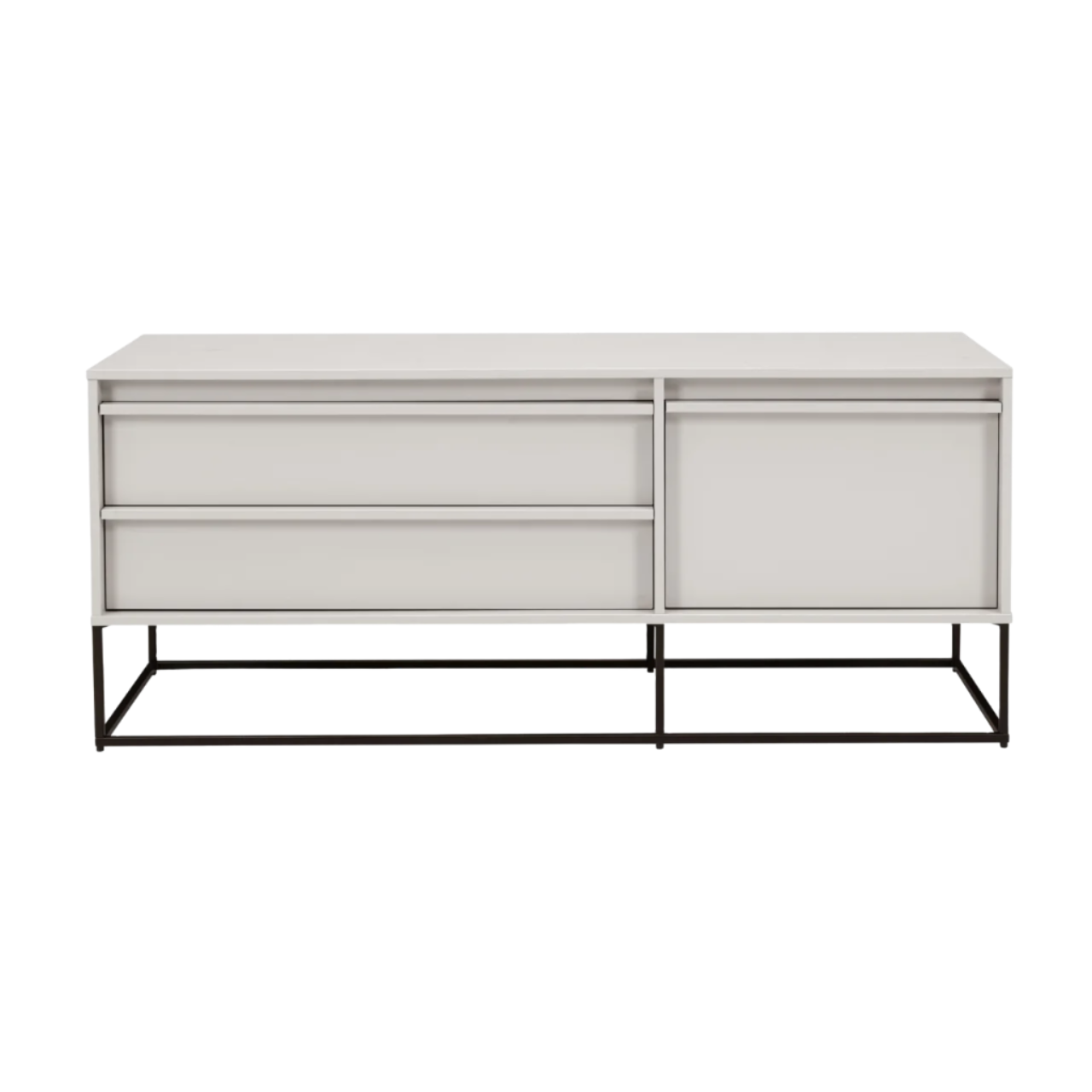 Albion Stone 3 Drawer Modern Storage Cabinet Sideboard - SB-A-3-ST