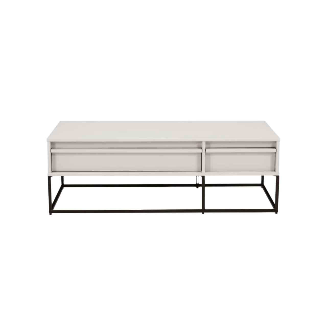 Albion Stone Lowline TV Unit 2 Drawer Media Stand - TV-A-2-ST