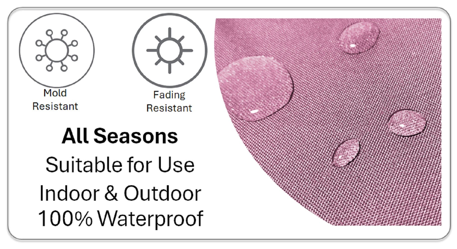 Cactus Waterproof Outdoor Cushions 43 x 43 cm Weather-Resistant Polyester for Patio Garden Bench Sofa Indoor Living Room Durable Stylish by OLIVIA ROCCO - White Bear Furnishings