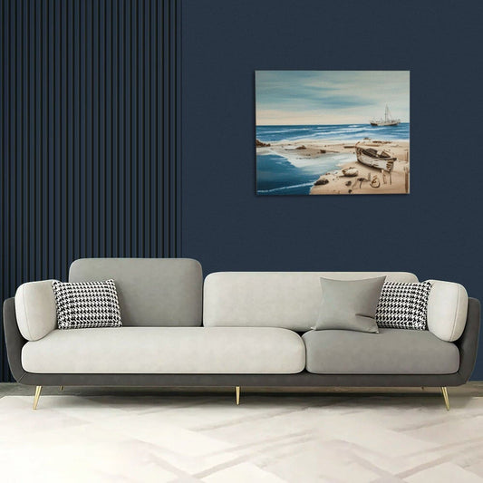 Coloured Acoustic Slatted Wall Panels - White Bear Furnishings