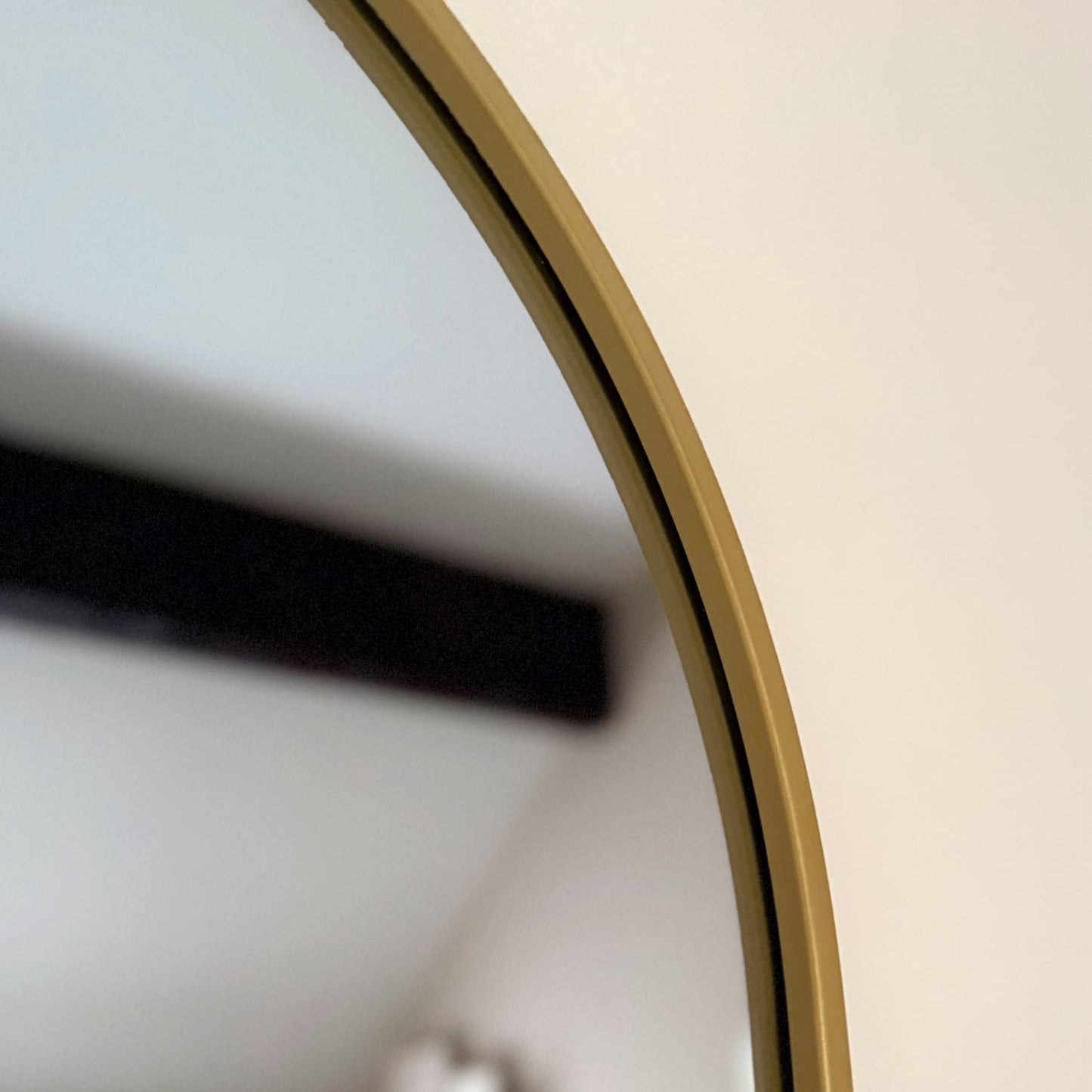 Emi - Full Length Gold Metal Runway Oval Mirror - 180cm x 80cm