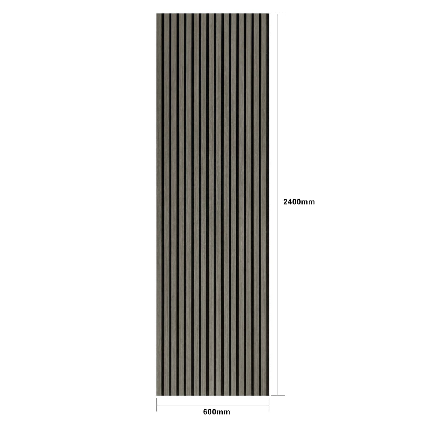 Grey Oak Acoustic Wall Panels