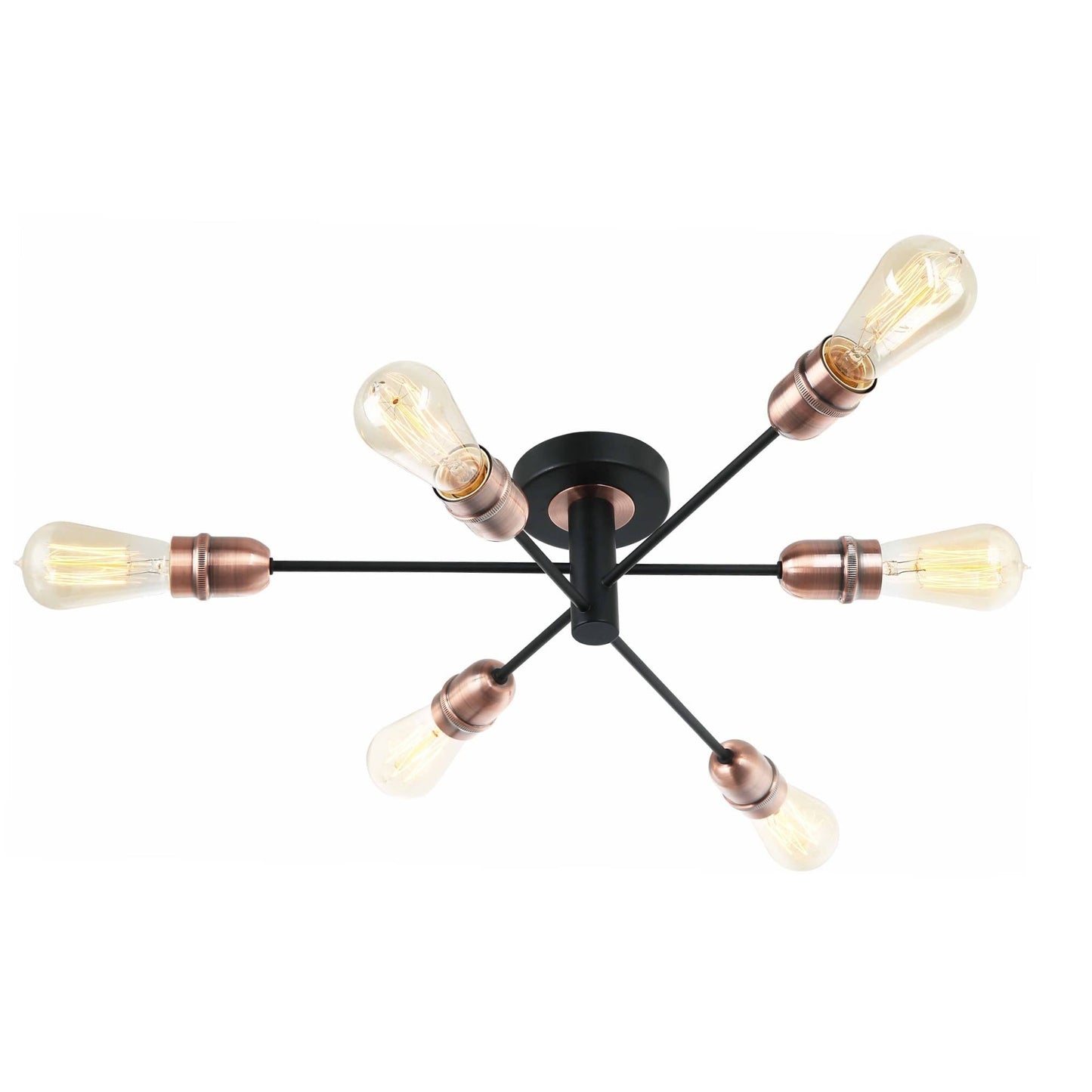 Gustave Black Ceiling Light - White Bear Furnishings