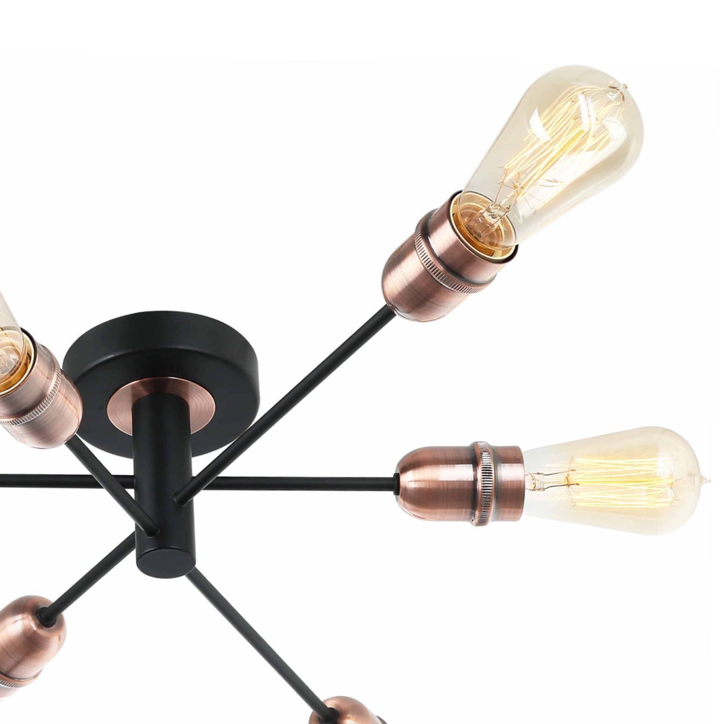 Gustave Black Ceiling Light - White Bear Furnishings