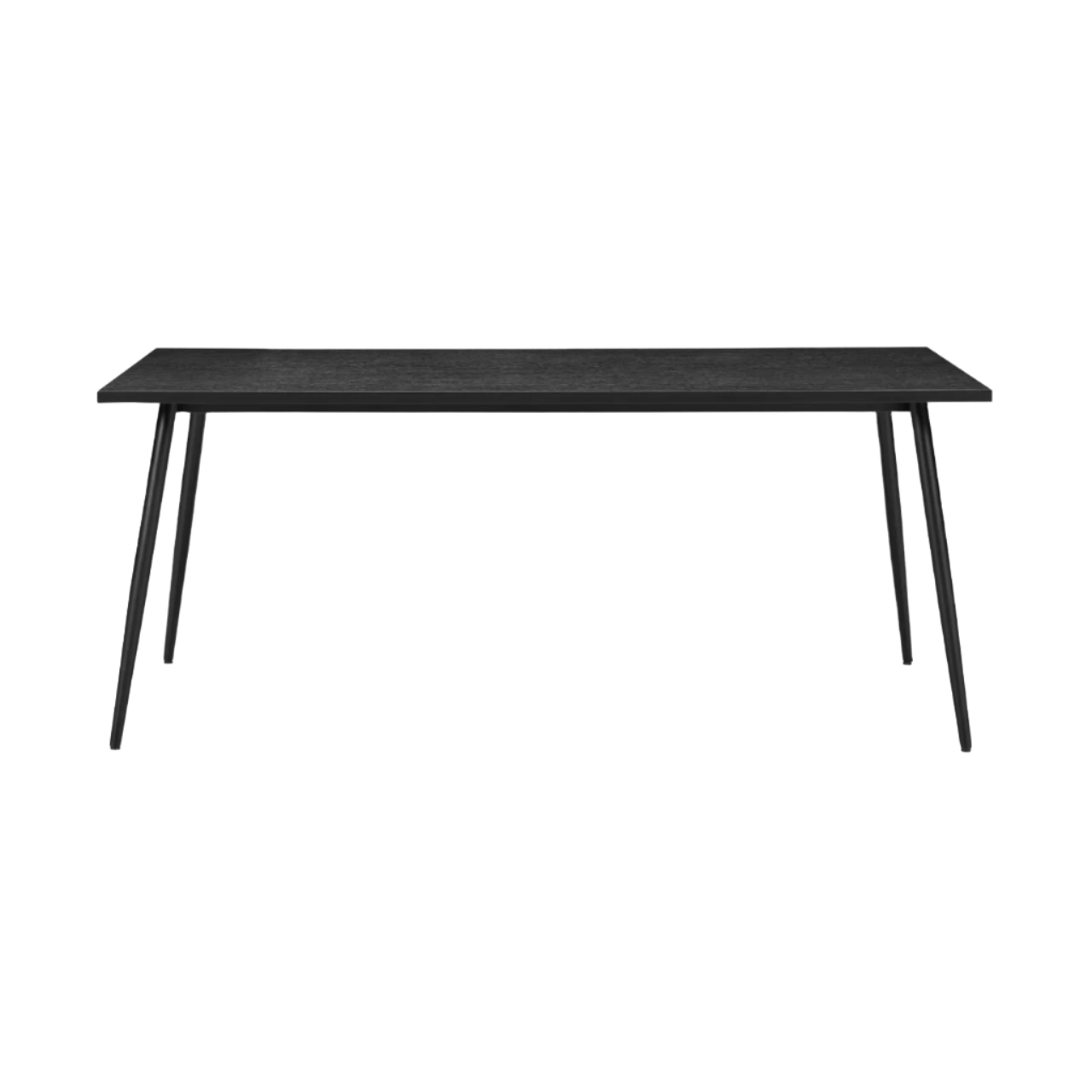 Large Horizon Dining Table in Black Oak Effect Finish - DT-H-LR-BLK