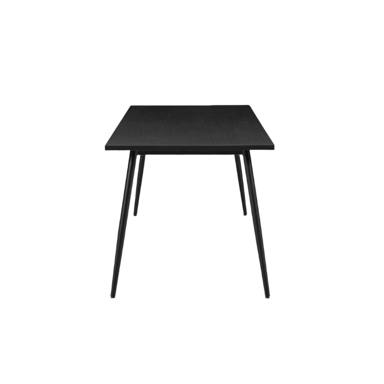 Large Horizon Dining Table in Black Oak Effect Finish - DT-H-LR-BLK