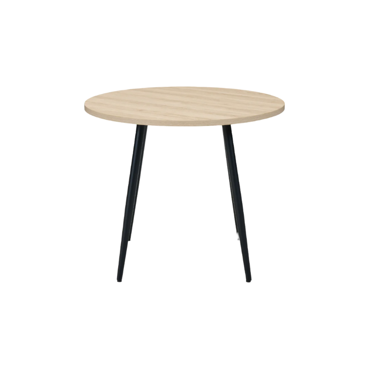 Horizon Round Dining Table in Oak (DT-H-RC-OK) and Black (DT-H-RC-BL)