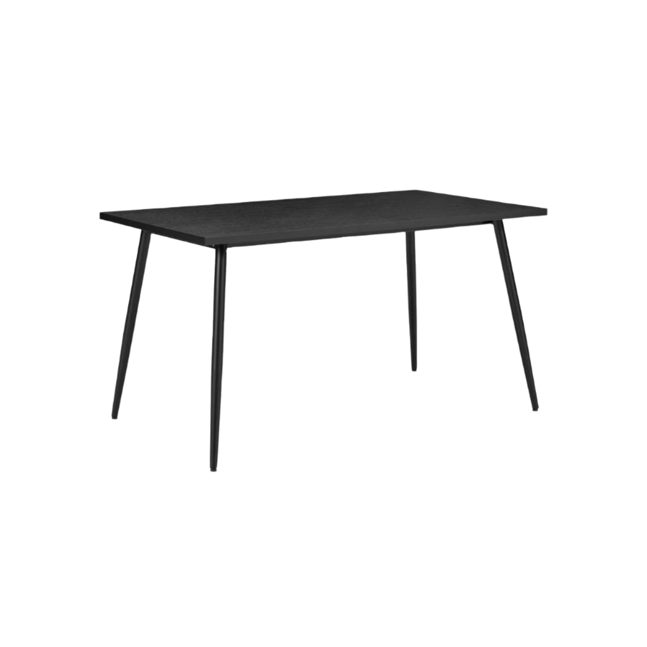 Horizon Medium Dining Table in Black Oak - DT-H-MR-BLK