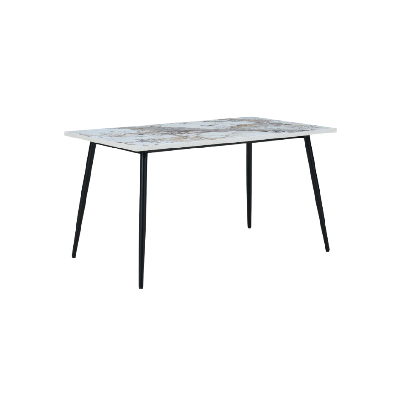 Horizon Pandora Medium Marble Effect Dining Table - DT-H-MR-P-ME