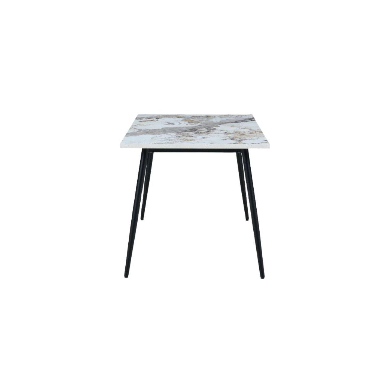 Horizon Pandora Medium Marble Effect Dining Table - DT-H-MR-P-ME