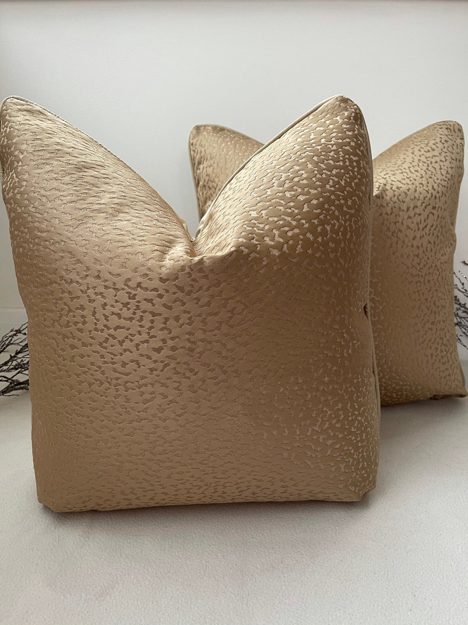 The Couture Cushion - The Gold Mossimo - Style No. 71 - White Bear Furnishings