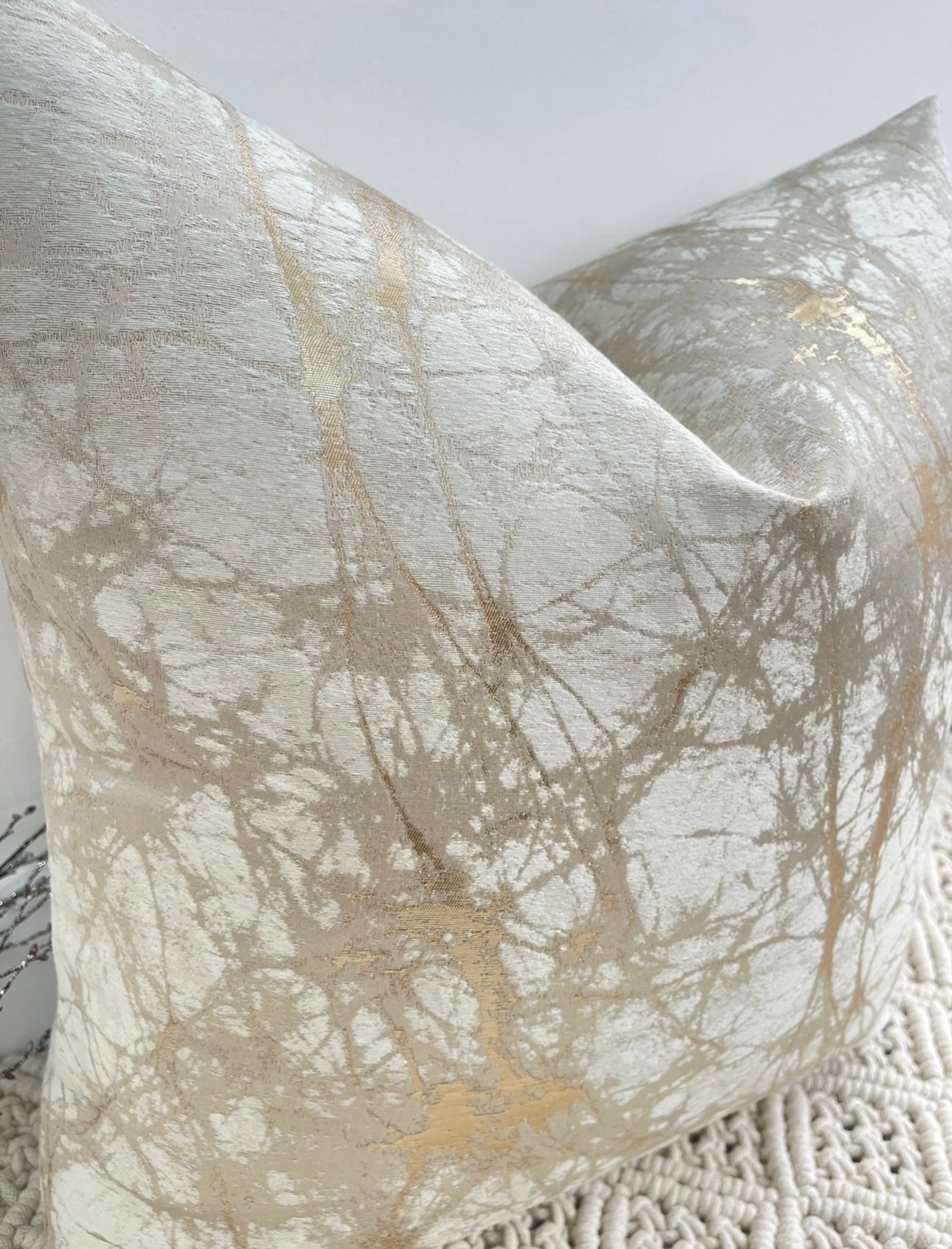 The Couture Cushion - The Cream Cooper - Style No. 113 - White Bear Furnishings