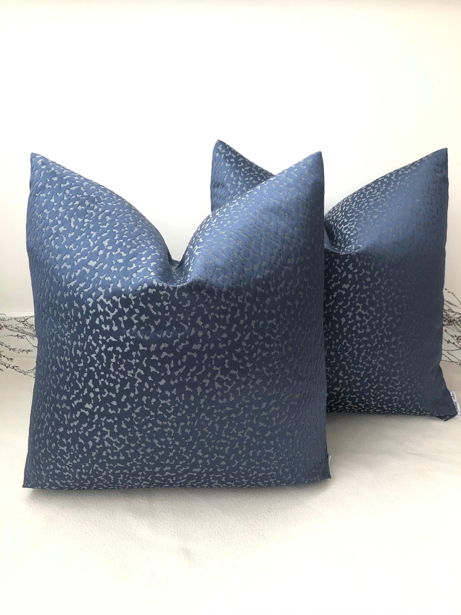 The Couture Cushion - The Navy Mossimo - Style No. 35 - White Bear Furnishings
