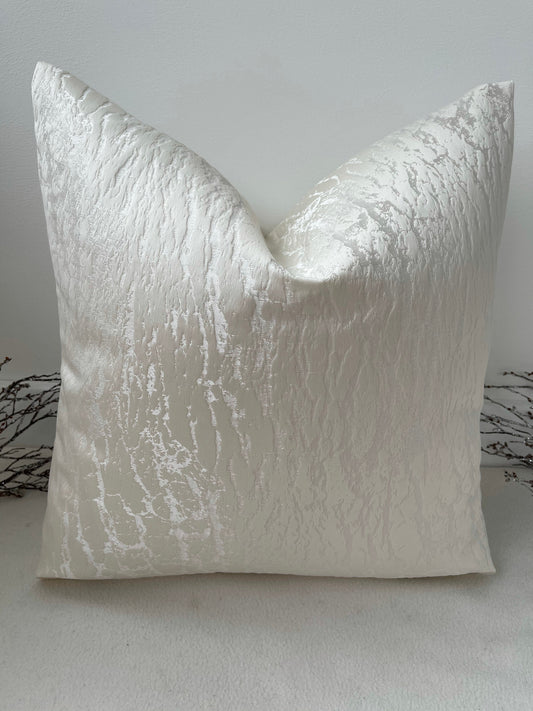 The Couture Cushion - The Ivory Tuleste - Style No. 48 - White Bear Furnishings