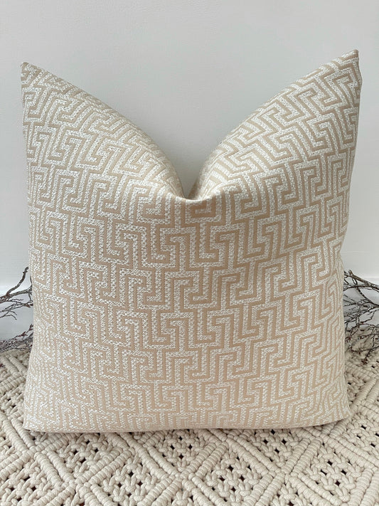 The Couture Cushion - The Cream Mattox - Style No. 75 - White Bear Furnishings