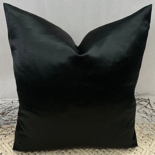 The Couture Cushion - The Black Laura - Style No. 145 - White Bear Furnishings