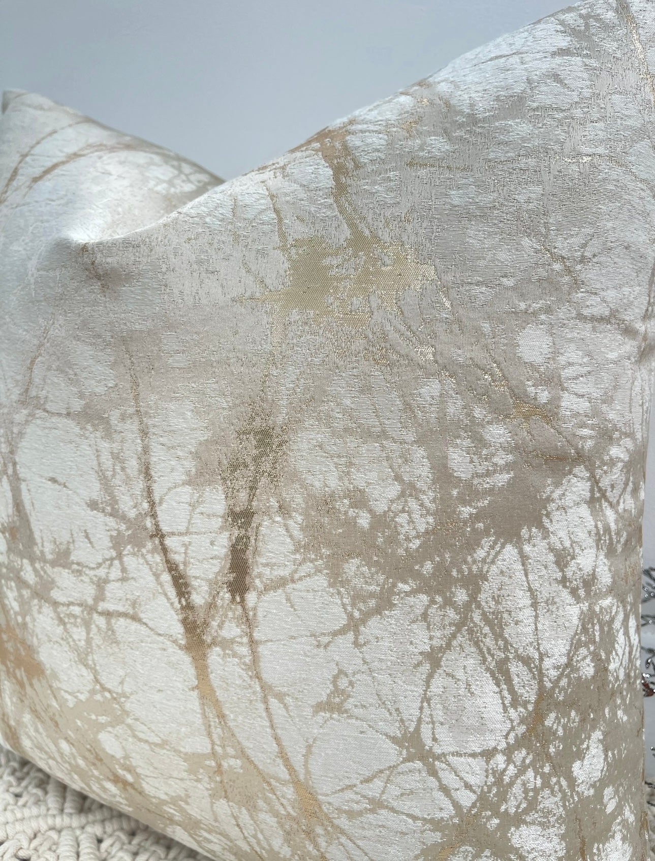 The Couture Cushion - The Cream Cooper - Style No. 113 - White Bear Furnishings