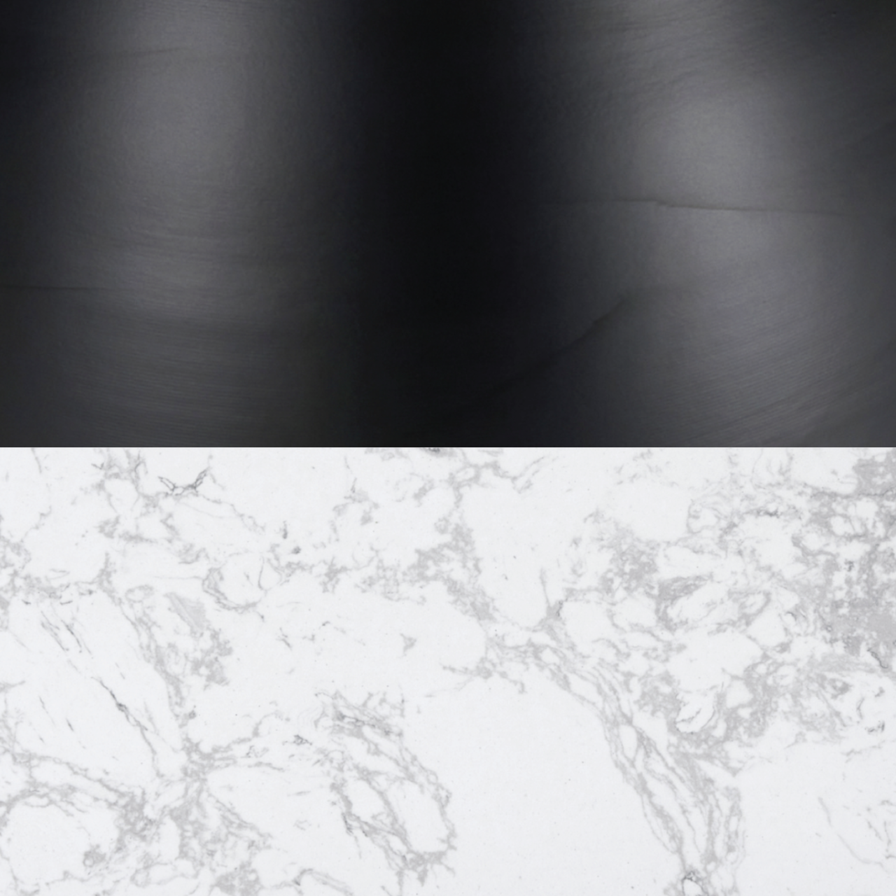 Twenty 10 Designs Rosemary Round Dining Table - Black & White Marble - DT-R-BB-TWM-120