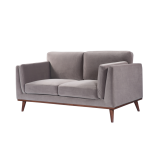 The Emory Velvet Sofa - Midnight Blue, Emerald, Grey