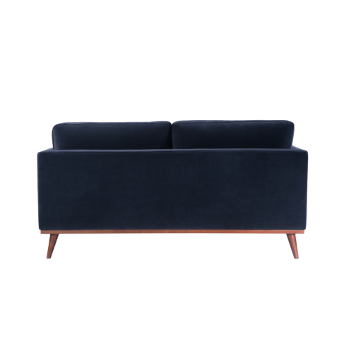 The Mickey Velvet Sofa - Midnight Blue, Emerald, Grey - White Bear Furnishings