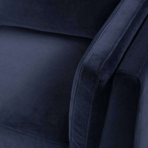 The Mickey Velvet Sofa - Midnight Blue, Emerald, Grey - White Bear Furnishings