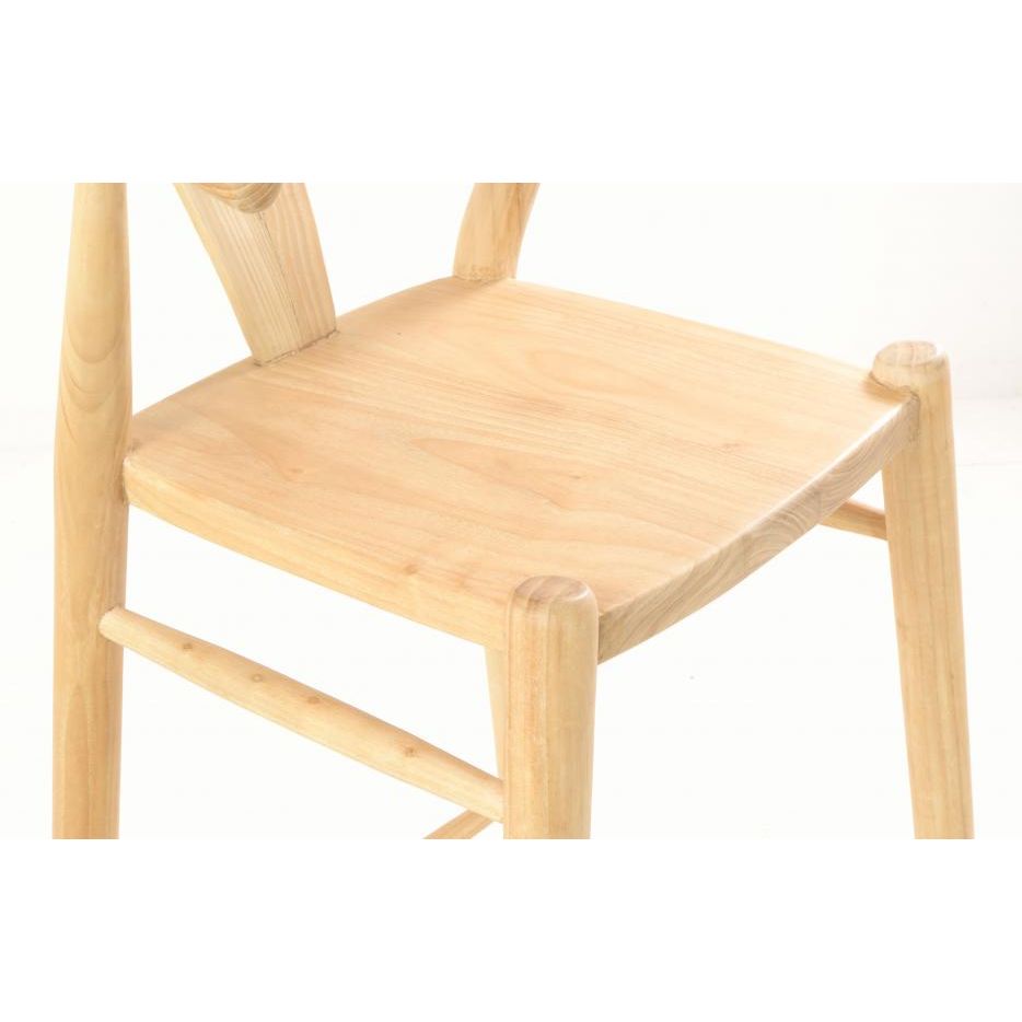 Ancient Mariner Shoreditch Solid Seat Set of 2 TALL Bar Stools - SH12