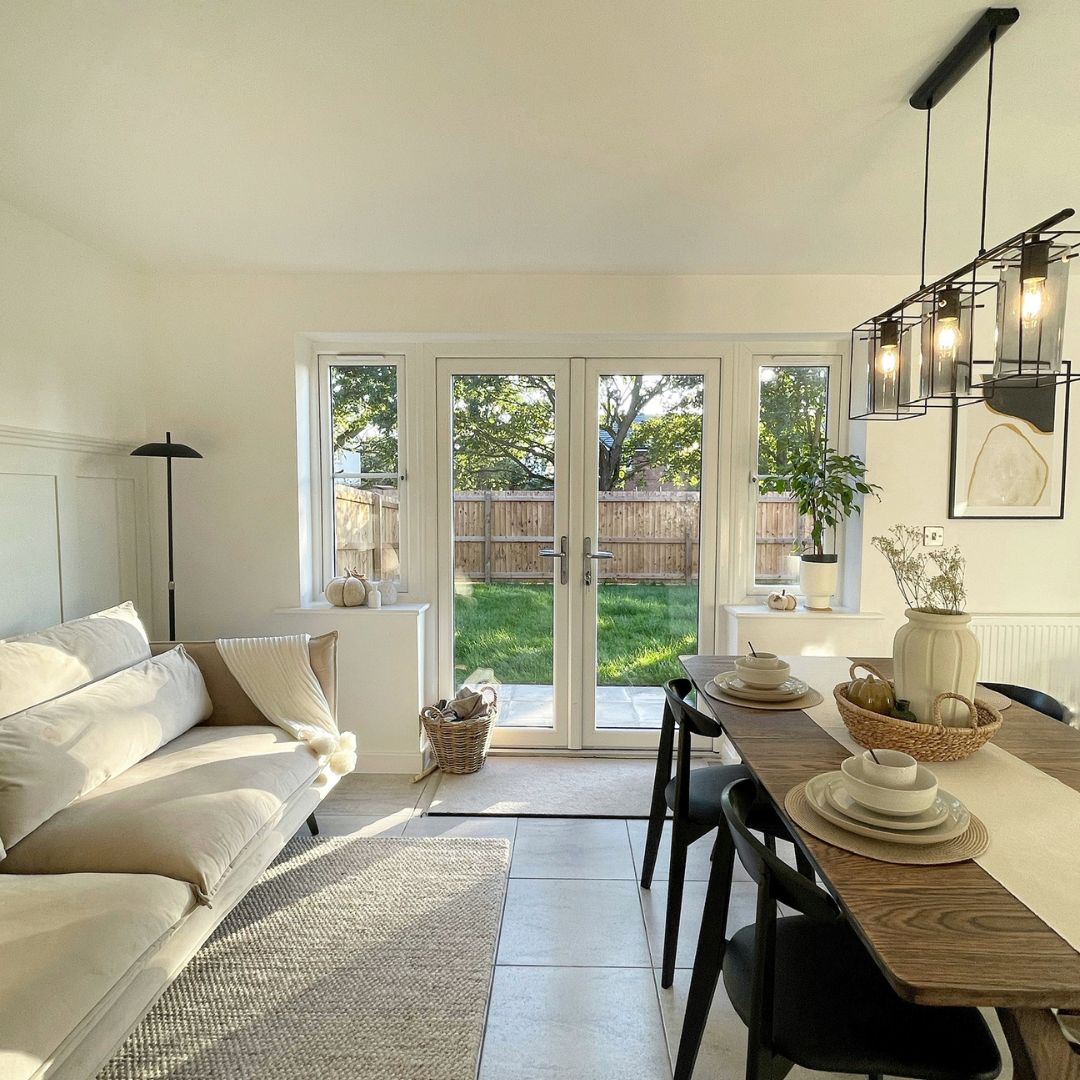 Merton 3 Light Ceiling Light Black - White Bear Furnishings