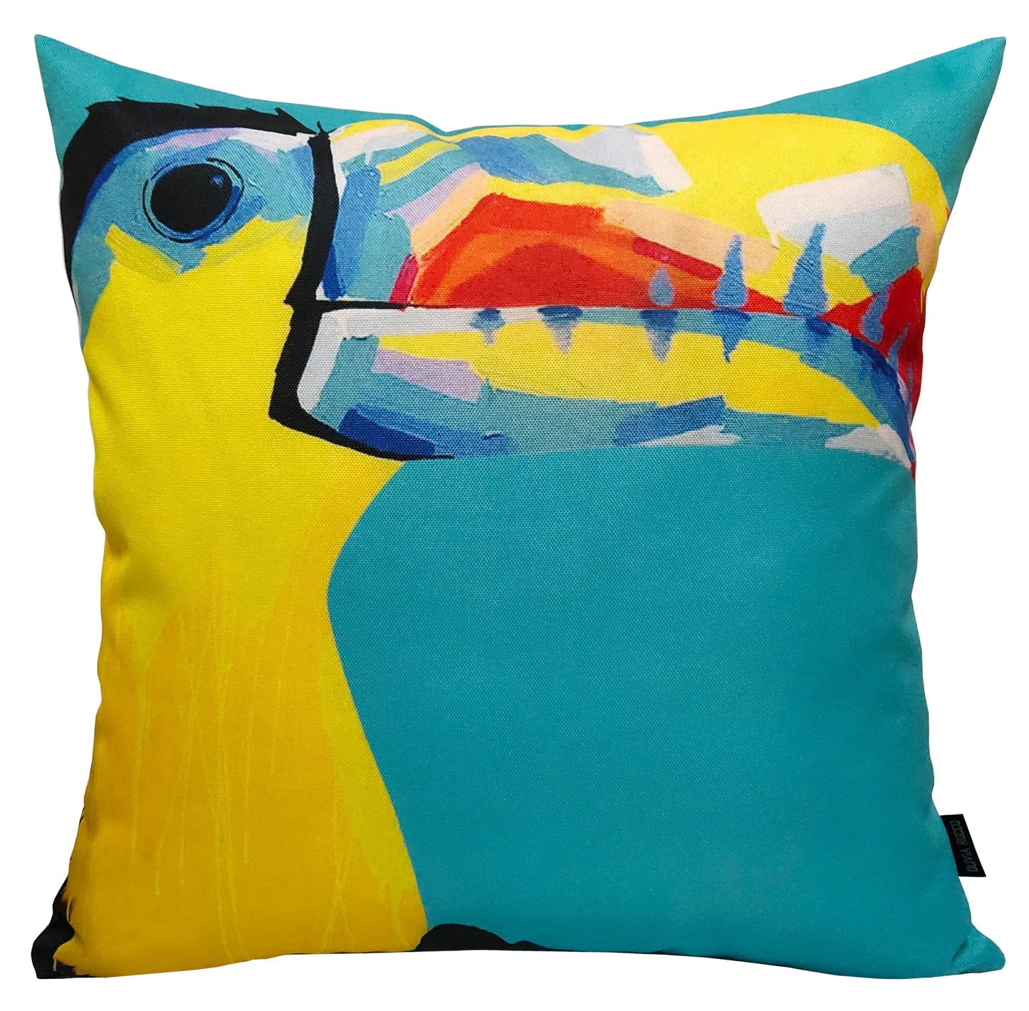 Pelican Outdoor Waterproof Weather-Resistant Cushions for Patio Garden Beach and Indoor Use 43x43 cm Filled with Hollowfibre by OLIVIA ROCCO - White Bear Furnishings