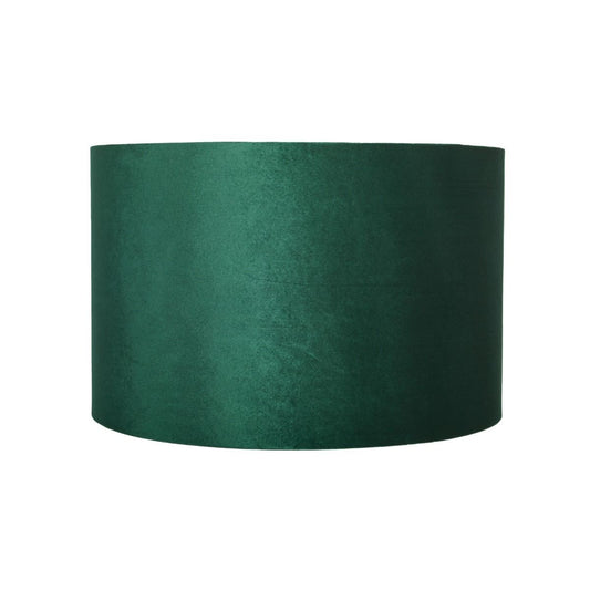 Lux 25cm Emerald Green Velvet Shade - White Bear Furnishings