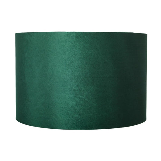 Lux 35cm Emerald Green Velvet Shade - White Bear Furnishings