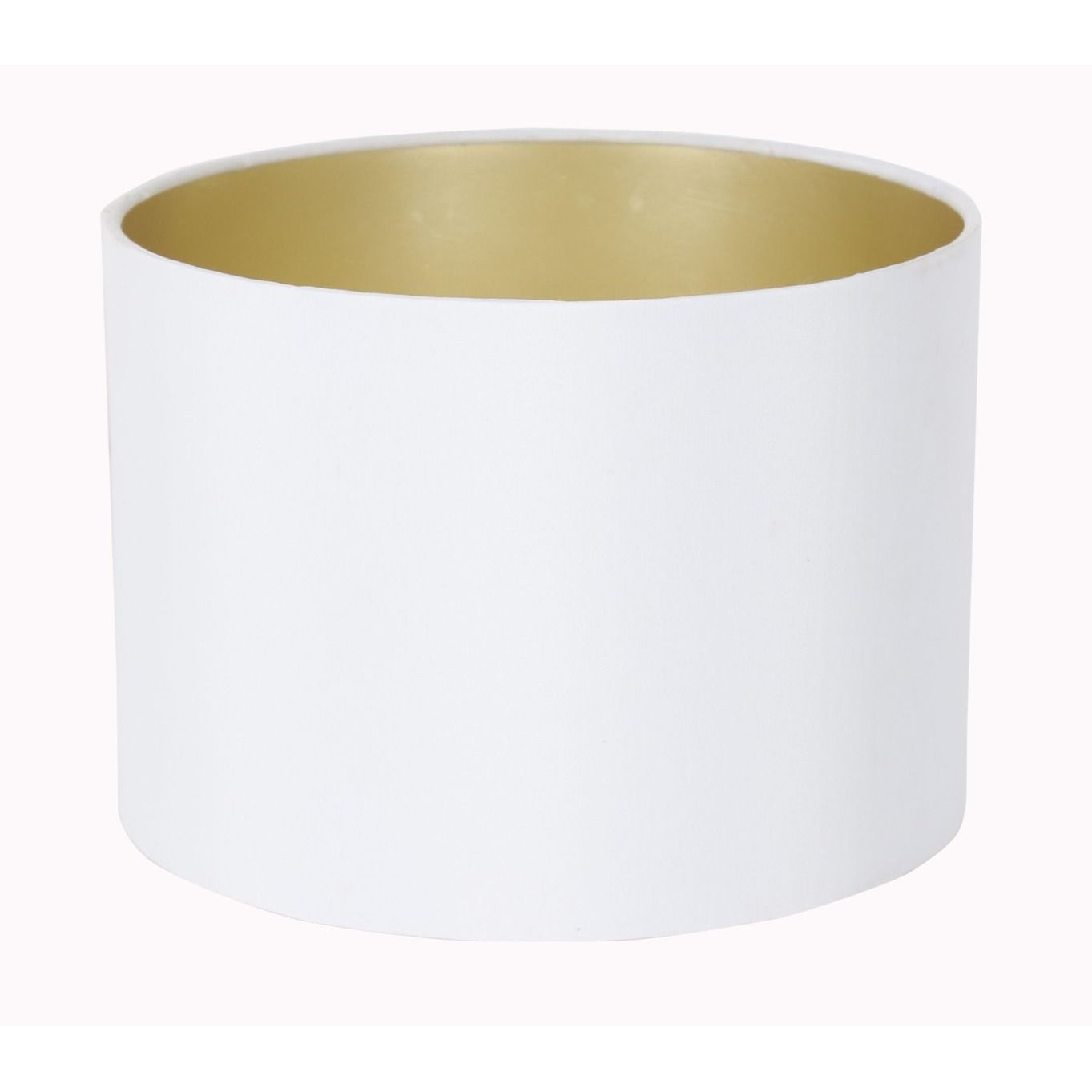 Metallic 30cm Cream Shade - White Bear Furnishings