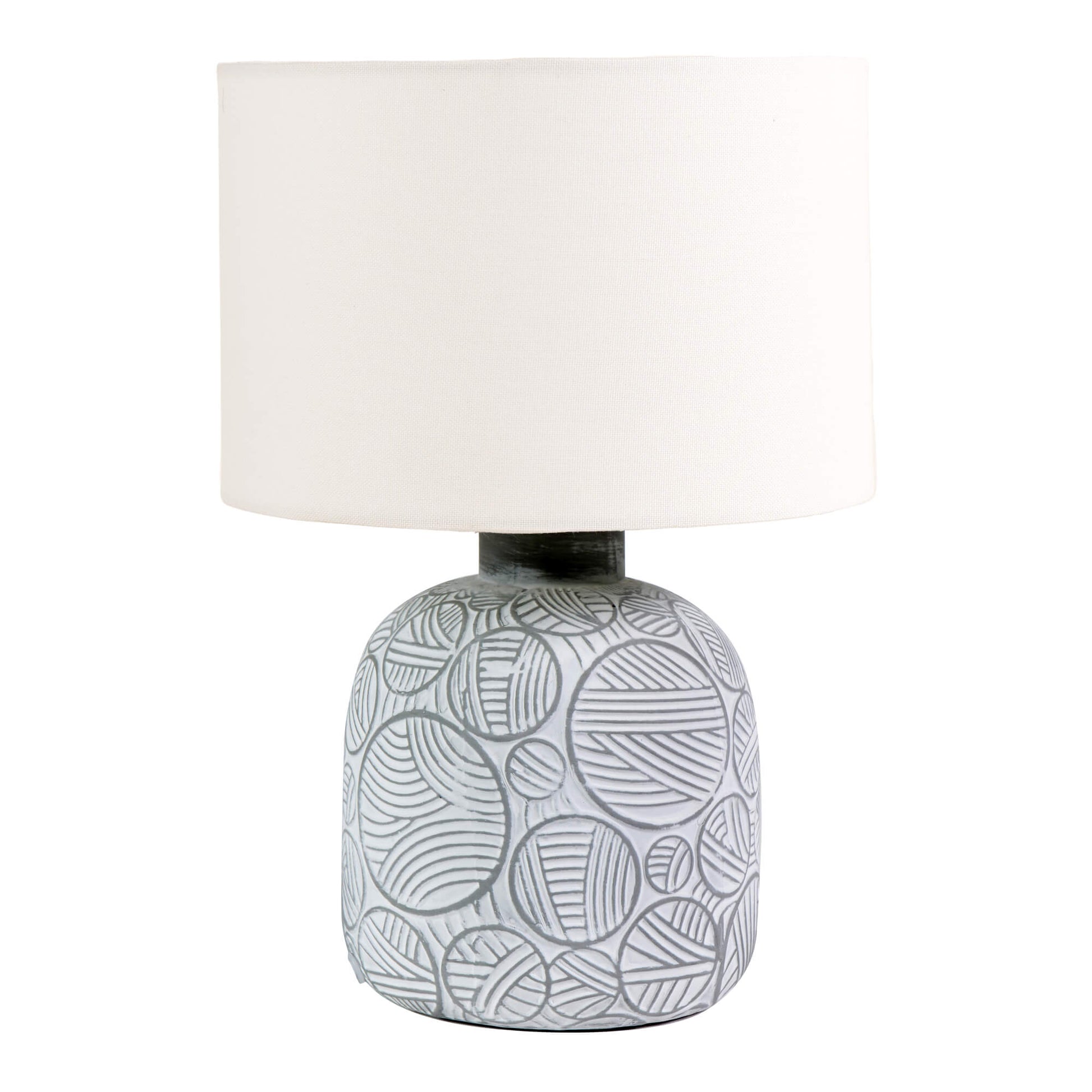 Gloria Natural Ceramic Table Lamp - White Bear Furnishings