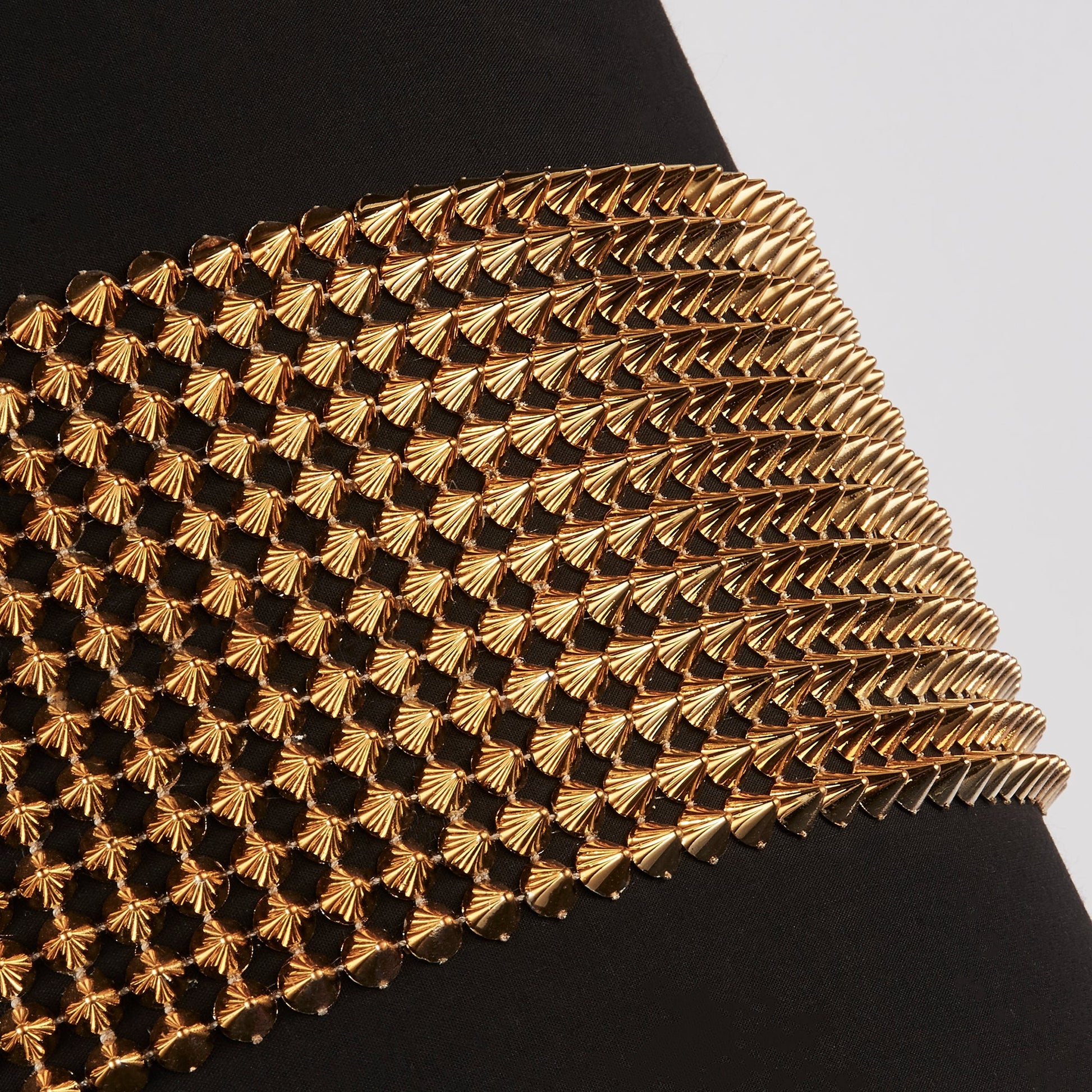 Lenny Black & Gold Pendant Shade - White Bear Furnishings