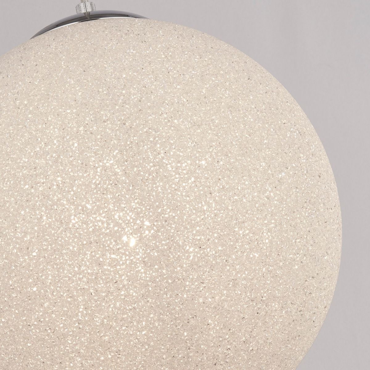 Whitney 1 Light Polished Chrome Ceiling Pendant - White Bear Furnishings