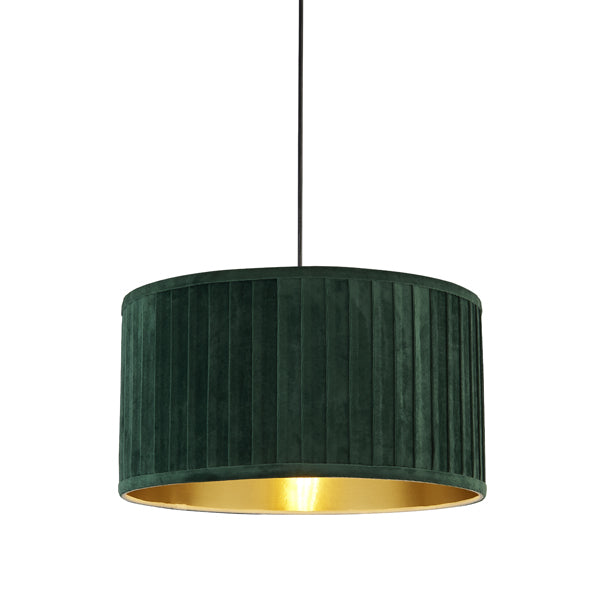 Caritas 40cm Emerald & Gold Shade - White Bear Furnishings