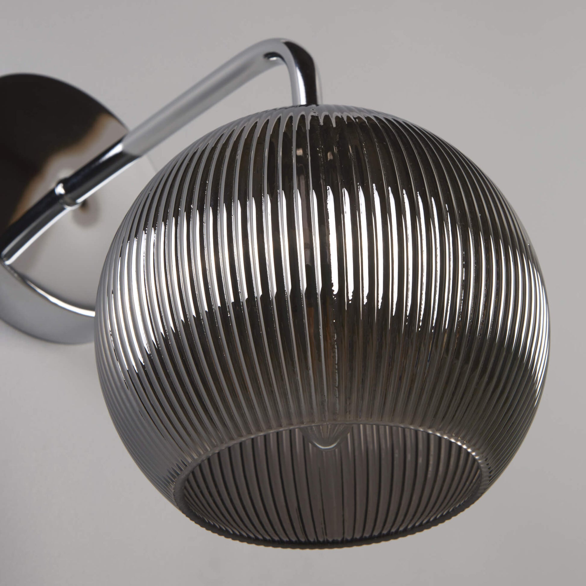 Hamblin Chrome Wall Bracket - White Bear Furnishings