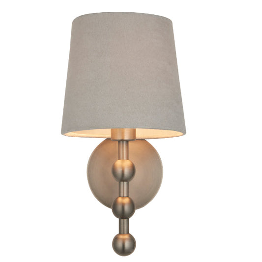 Bobble Aged Pewter Wall Light - White Bear Furnishings