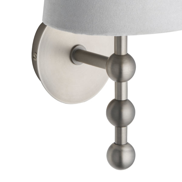 Bobble Aged Pewter Wall Light - White Bear Furnishings