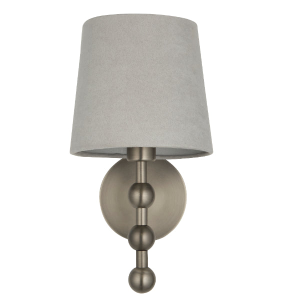 Bobble Aged Pewter Wall Light - White Bear Furnishings
