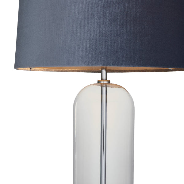 Lula Polished Chrome Touch Table Lamp - White Bear Furnishings
