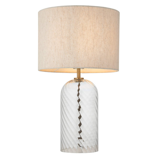 Robyn Glass Table Lamp - White Bear Furnishings