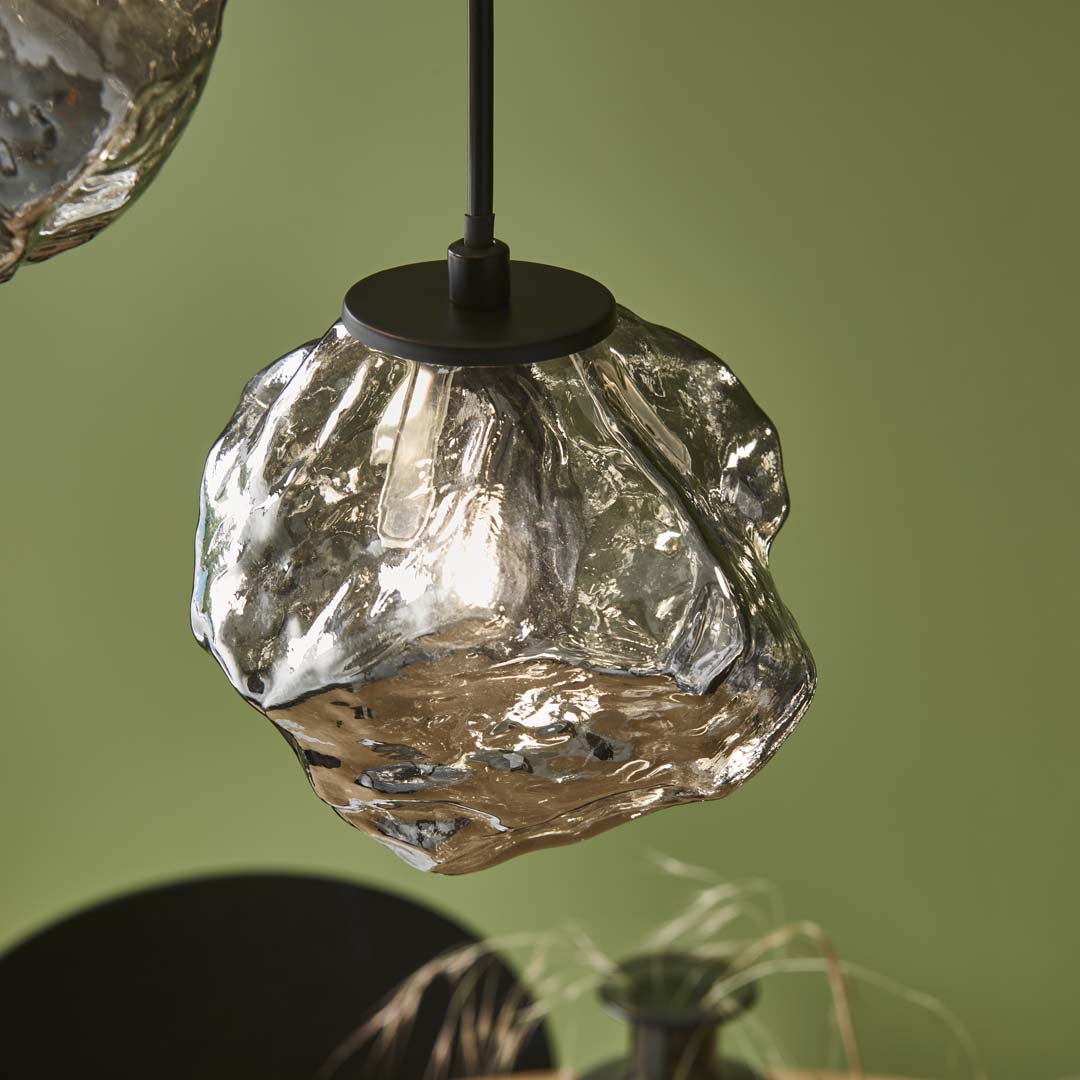 Molten 5 Light Smokey Ceiling Light Pendant - White Bear Furnishings