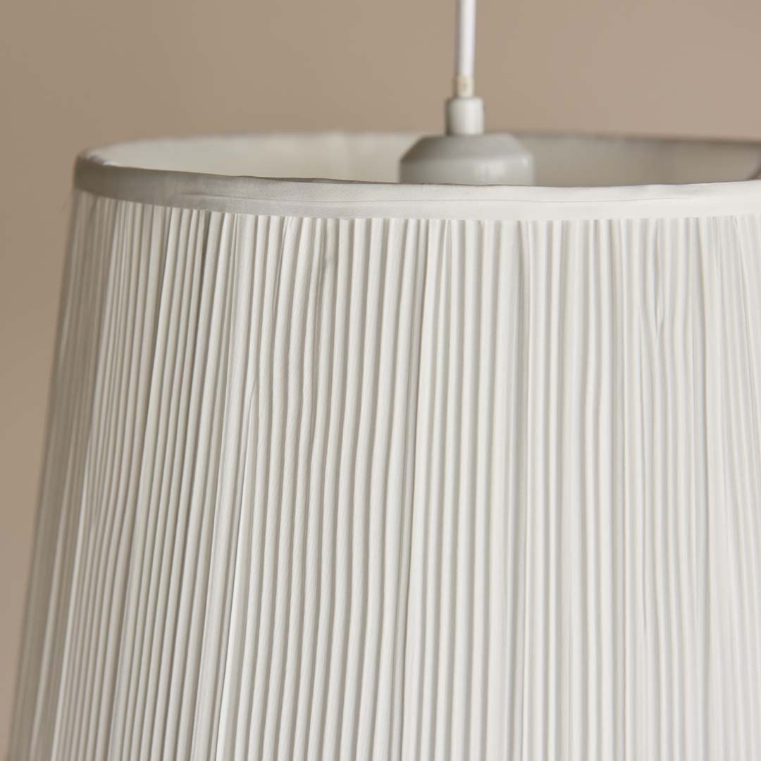 Pennington 25x21 Ivory Shade - White Bear Furnishings