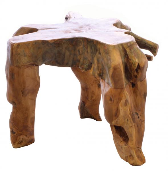 Small Teak Tree Root Root Coffee Table - IS37
