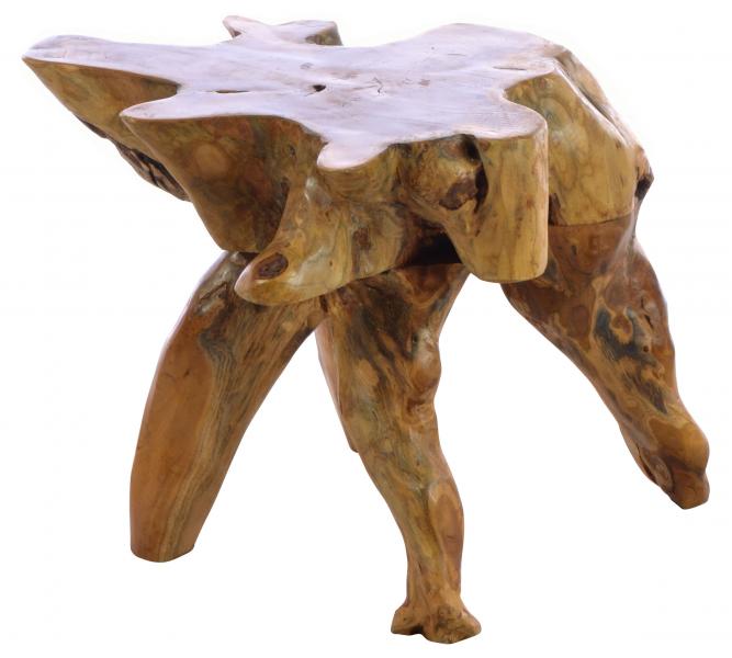 Small Teak Tree Root Root Coffee Table - IS37