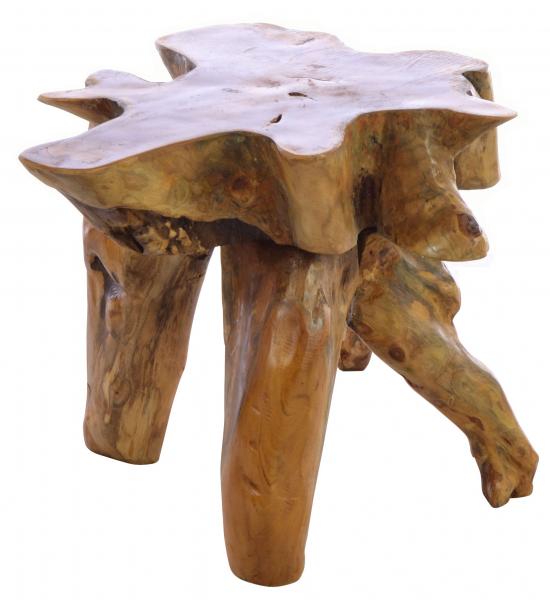 Small Teak Tree Root Root Coffee Table - IS37