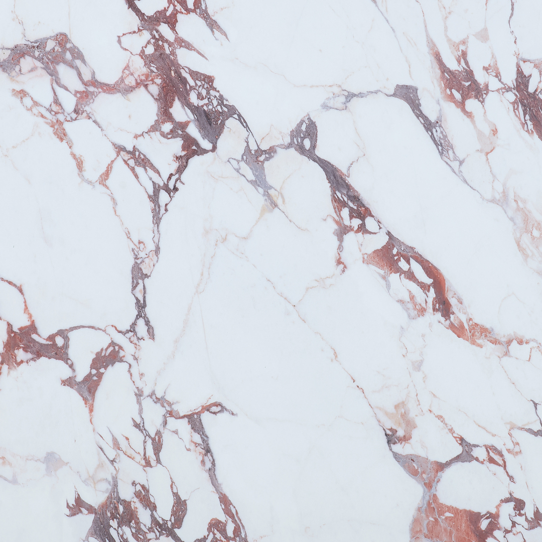 Halo Round Violetta Marble-Effect Coffee Table - CT-H-R-VI-ME - White Bear Furnishings