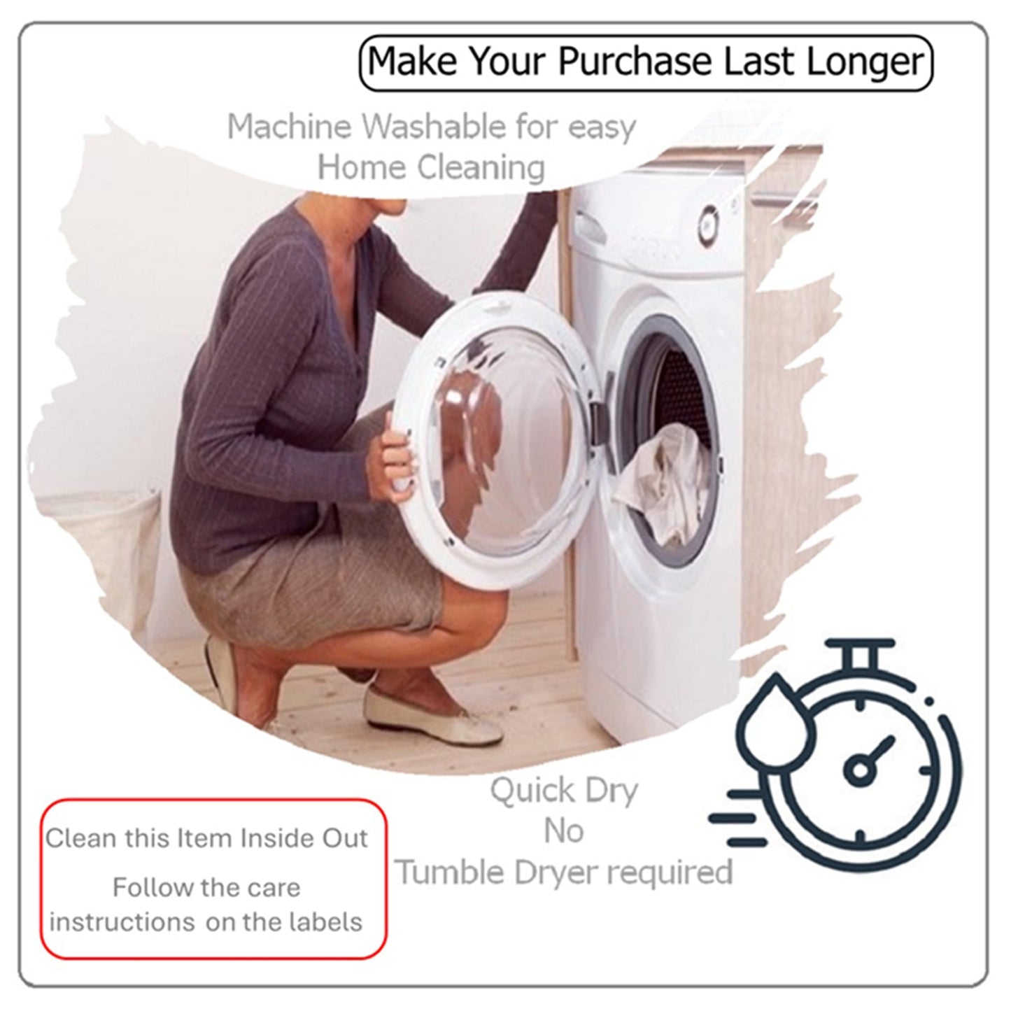 Waterproof Breathable California Multi Hollowfibre Filled Cushions 43x43cm for Outdoor Garden Bench Sofa or Indoor Use by OLIVIA ROCCO - White Bear Furnishings