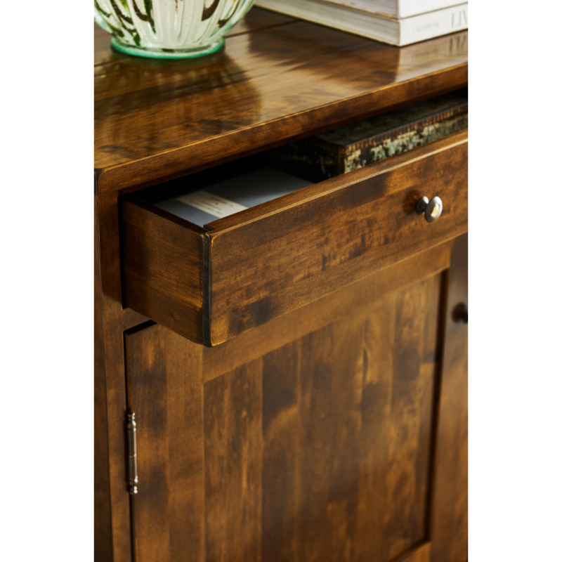 Laura Ashley Garrat 2 Door 2 Drawer Sideboard in Dark Chestnut - 3394844 - White Bear Furnishings